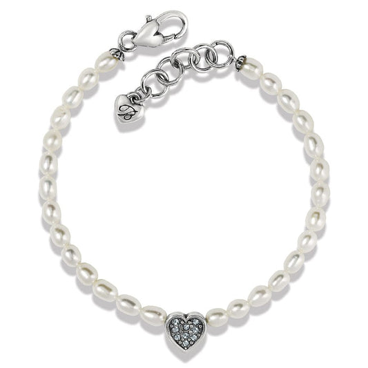  Meridian Zenith Heart Pearl Bracelet
