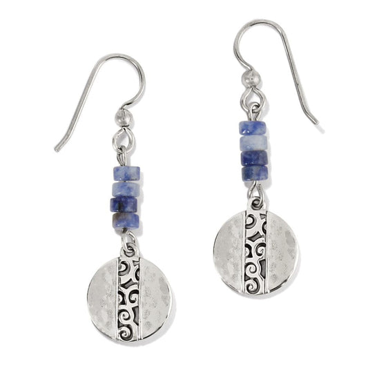  Mingle Shores Beaded Disc French Wire Earrings