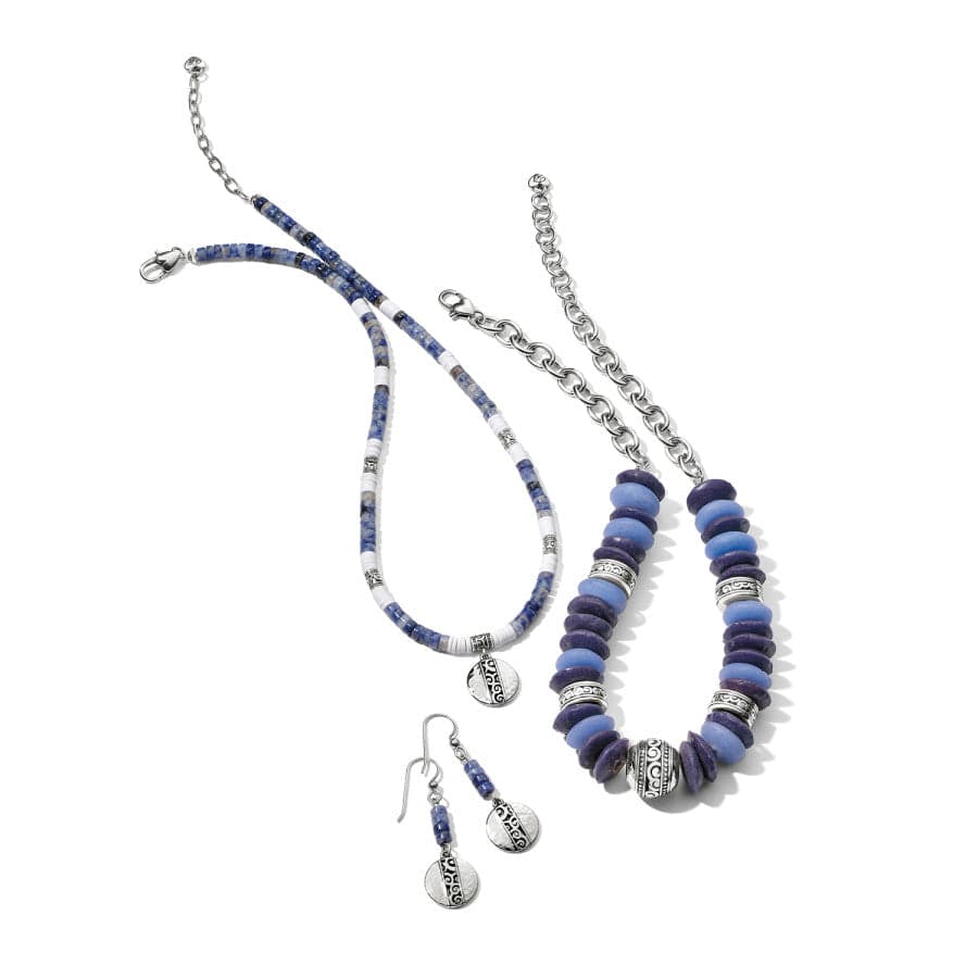  Mingle Shores Beaded Disc French Wire Earrings