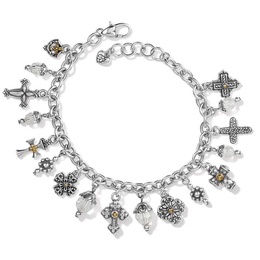  One Cross Charm Bracelet