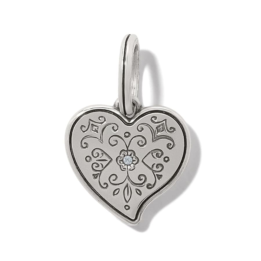  Ornate Heart Charm