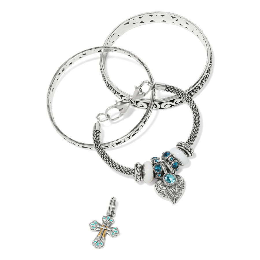  Ornate Heart Charm