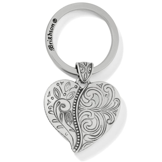  Ornate Heart Key Fob
