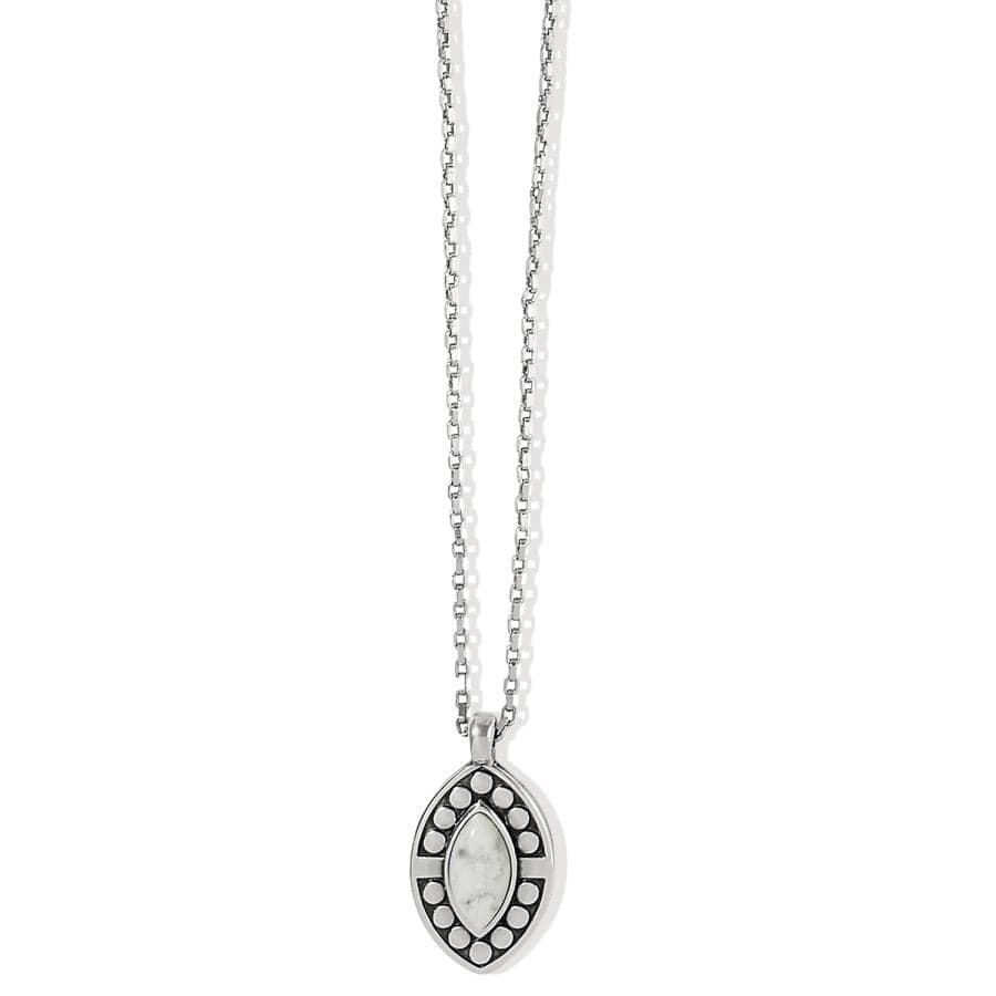  Pebble Dot Dream Howlite Short Necklace