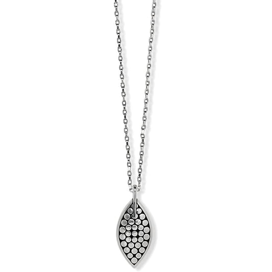  Pebble Leaf Short Necklace
