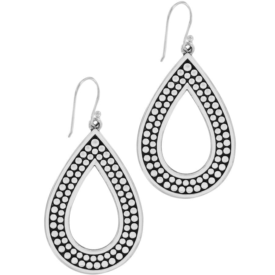  Pebble Open Teardrop Reversible Earrings