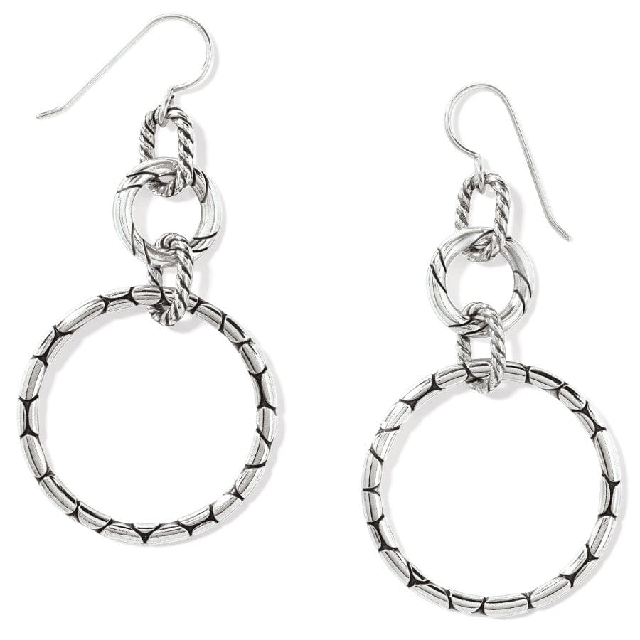  Pebble Rings French Wire Earrings