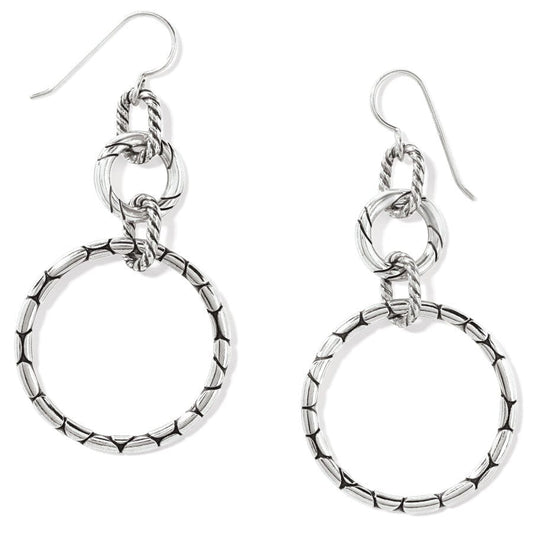  Pebble Rings French Wire Earrings
