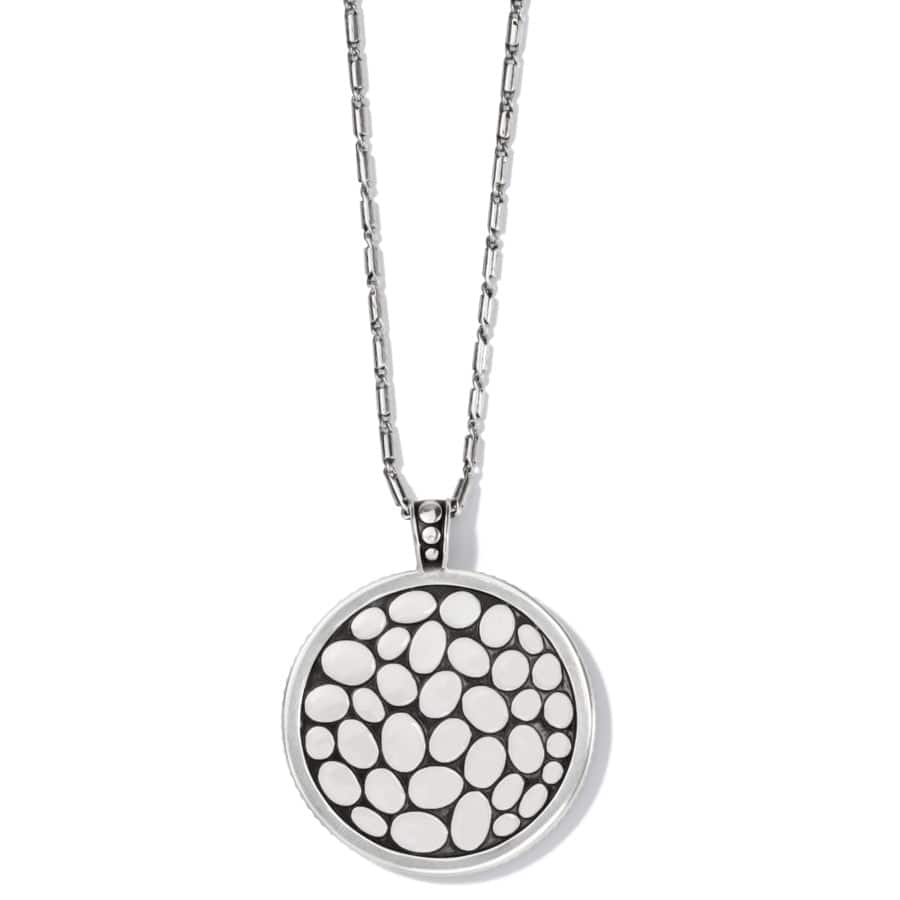  Pebble Round Convertible Reversible Necklace
