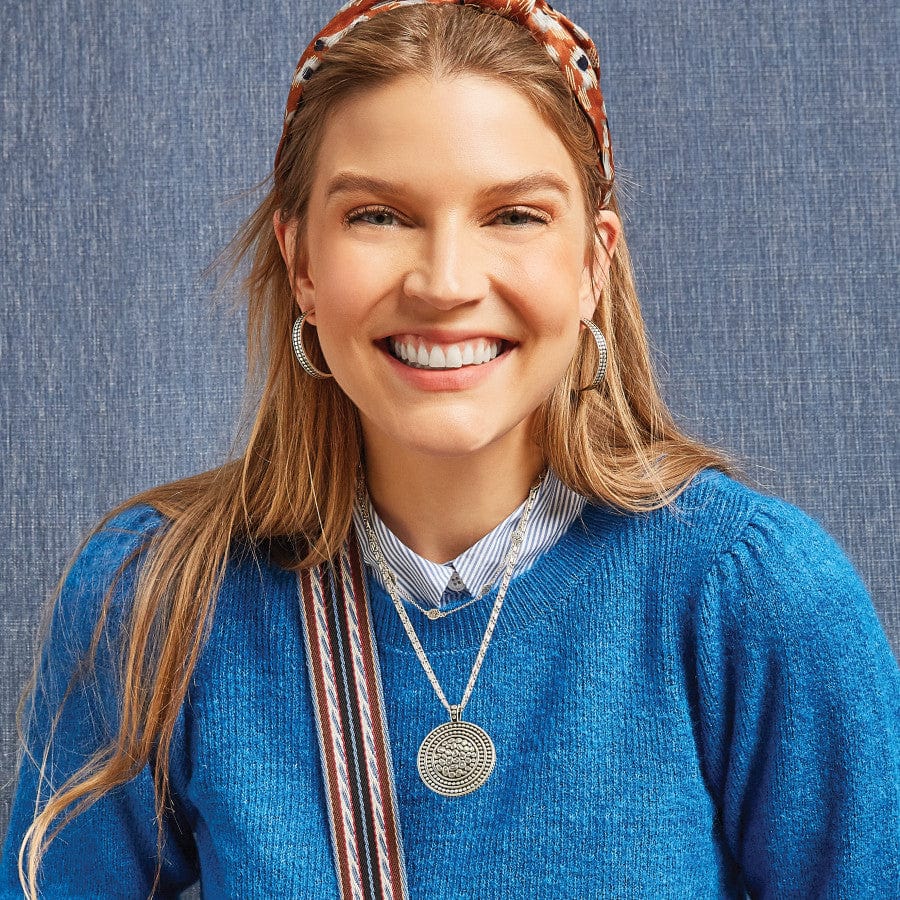  Pebble Round Convertible Reversible Necklace
