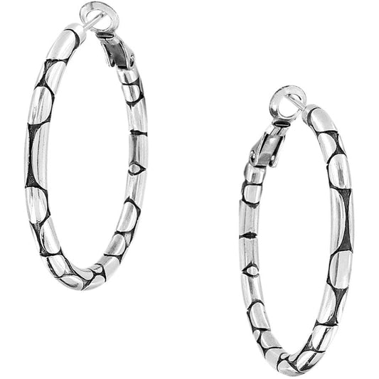  Pebble Small Hoop Earrings