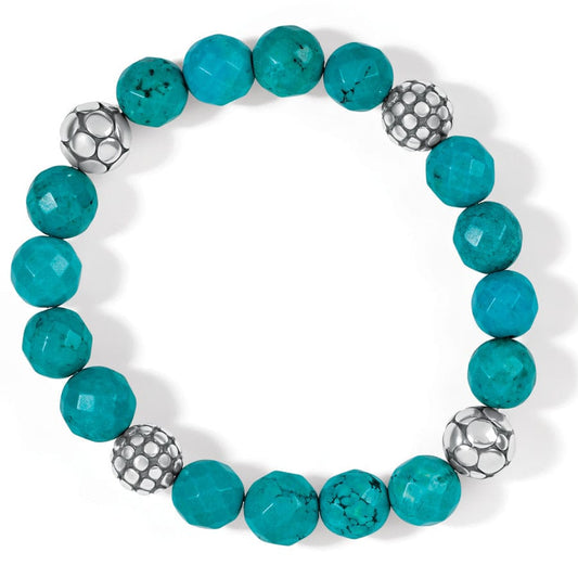  Pebble Turquoise Stretch Bracelet