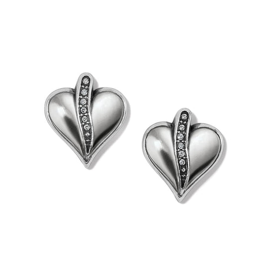  Precious Heart Post Earrings