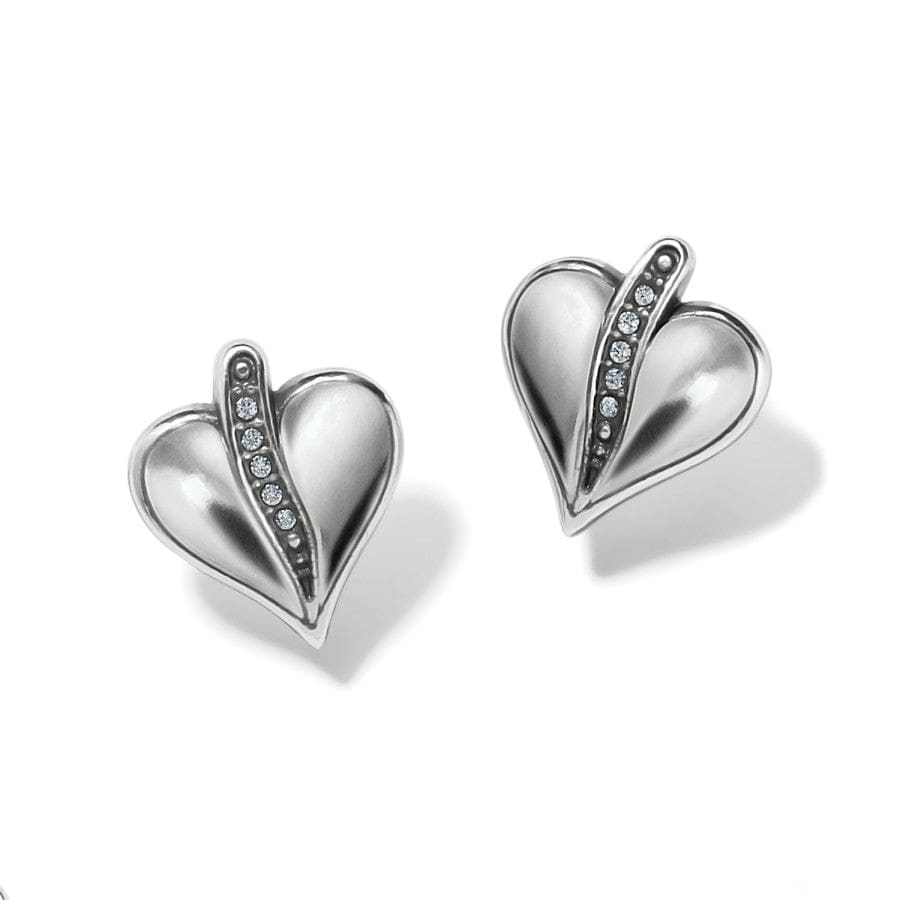  Precious Heart Post Earrings