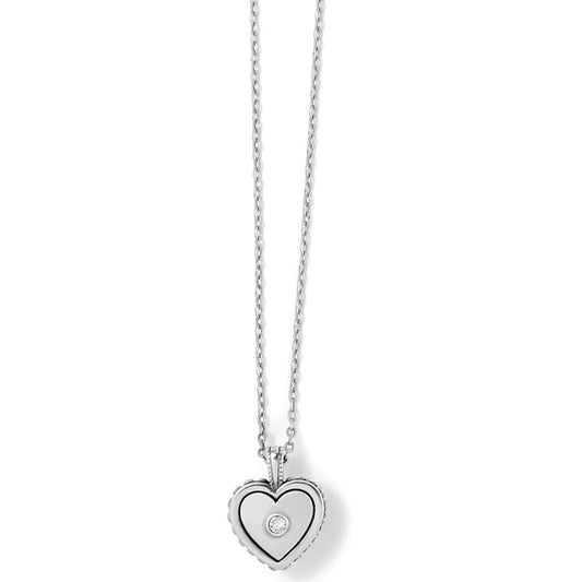 Pretty Tough Bold Heart Petite Necklace
