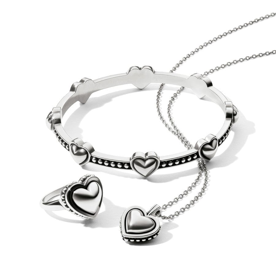  Pretty Tough Bold Heart Petite Necklace