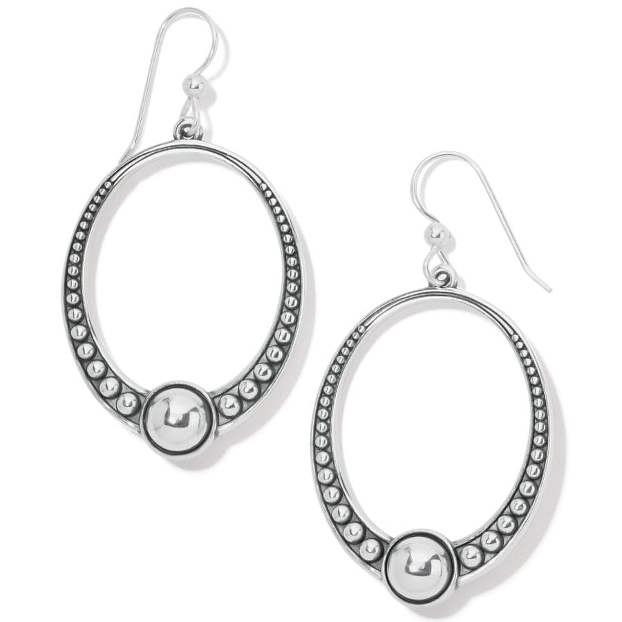  Pretty Tough Oval French Wire Earrings