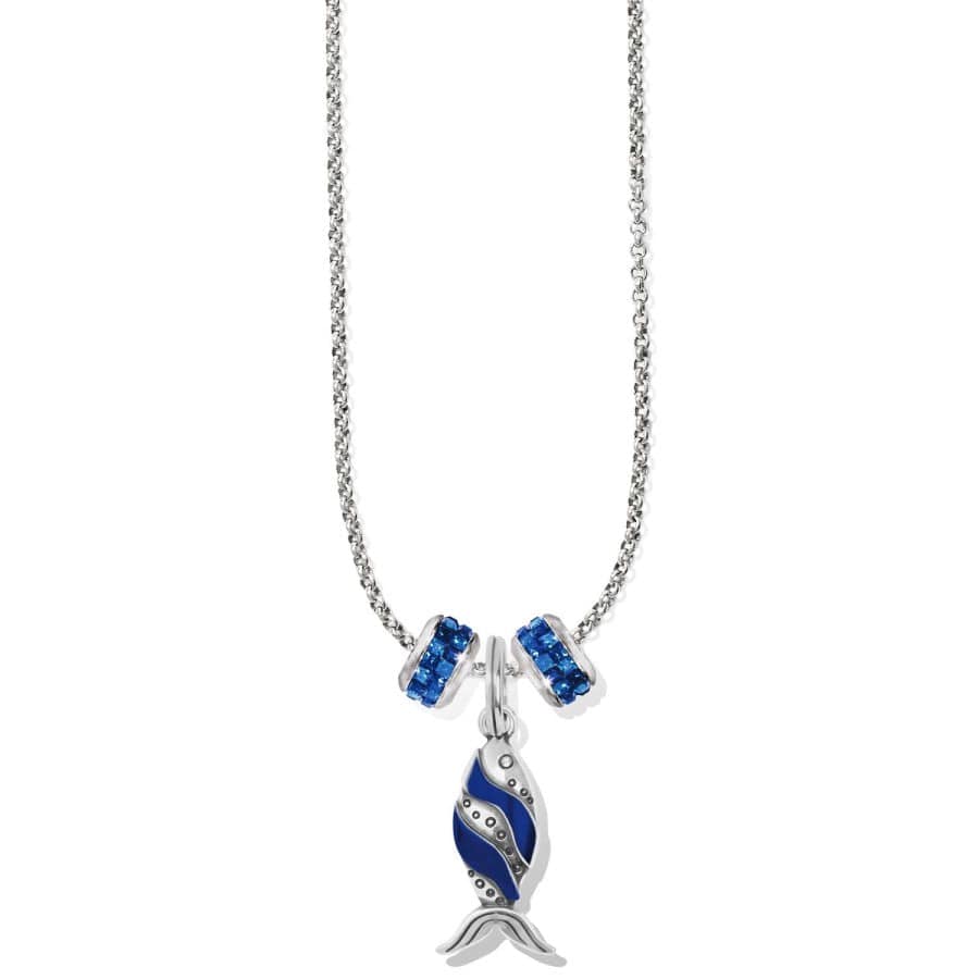  Retro Fish Charm Necklace