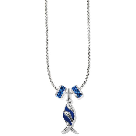  Retro Fish Charm Necklace