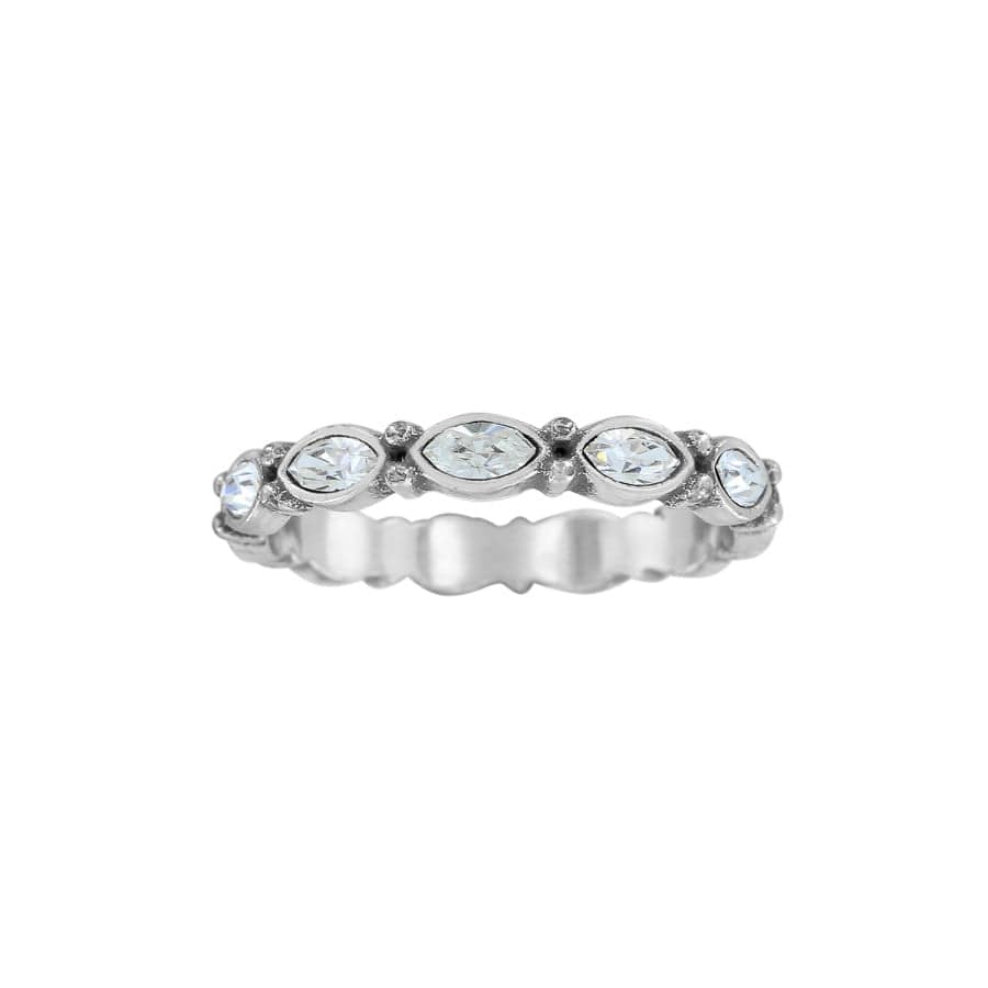  Scalloped Stack Ring