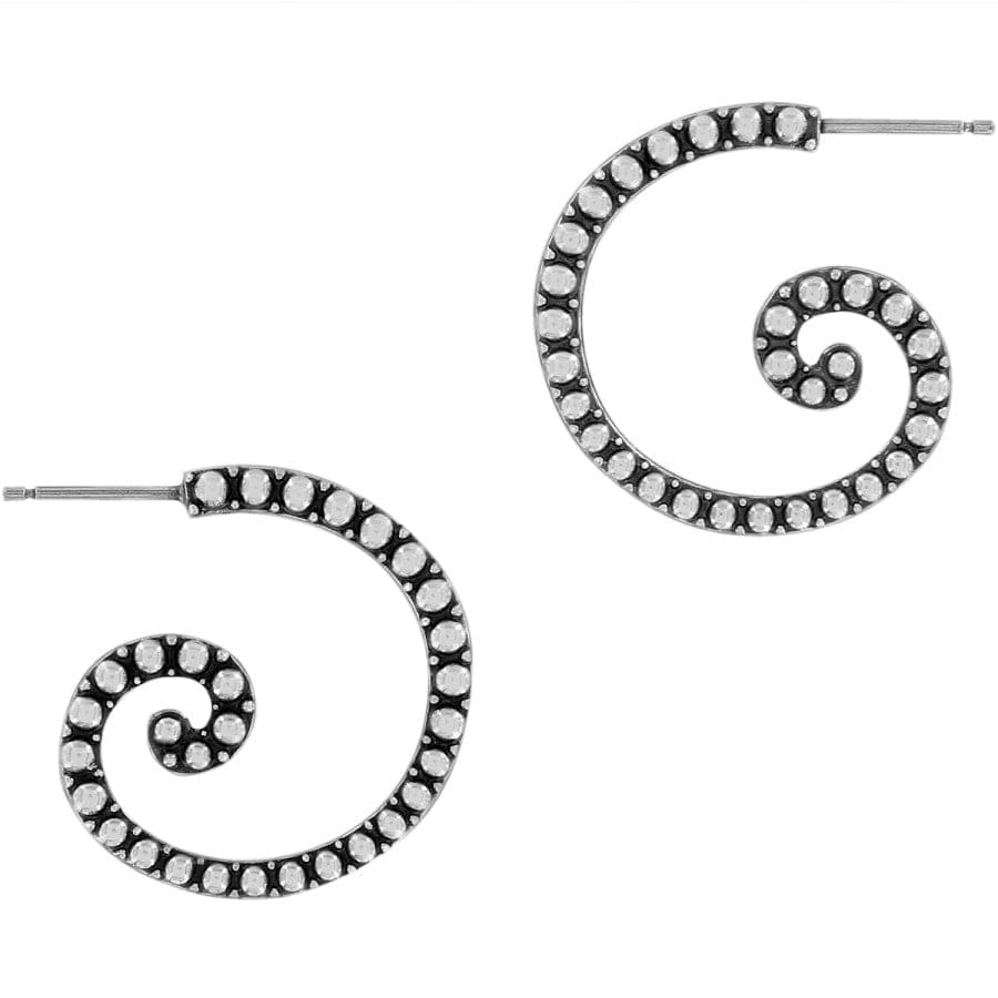  Sea Of Love Crystal Hoop Earrings