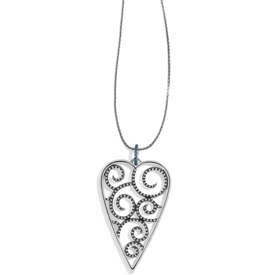  Sea Of Love Heart Convertible Reversible Necklace