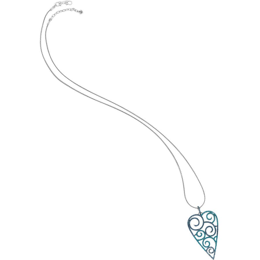  Sea Of Love Heart Convertible Reversible Necklace