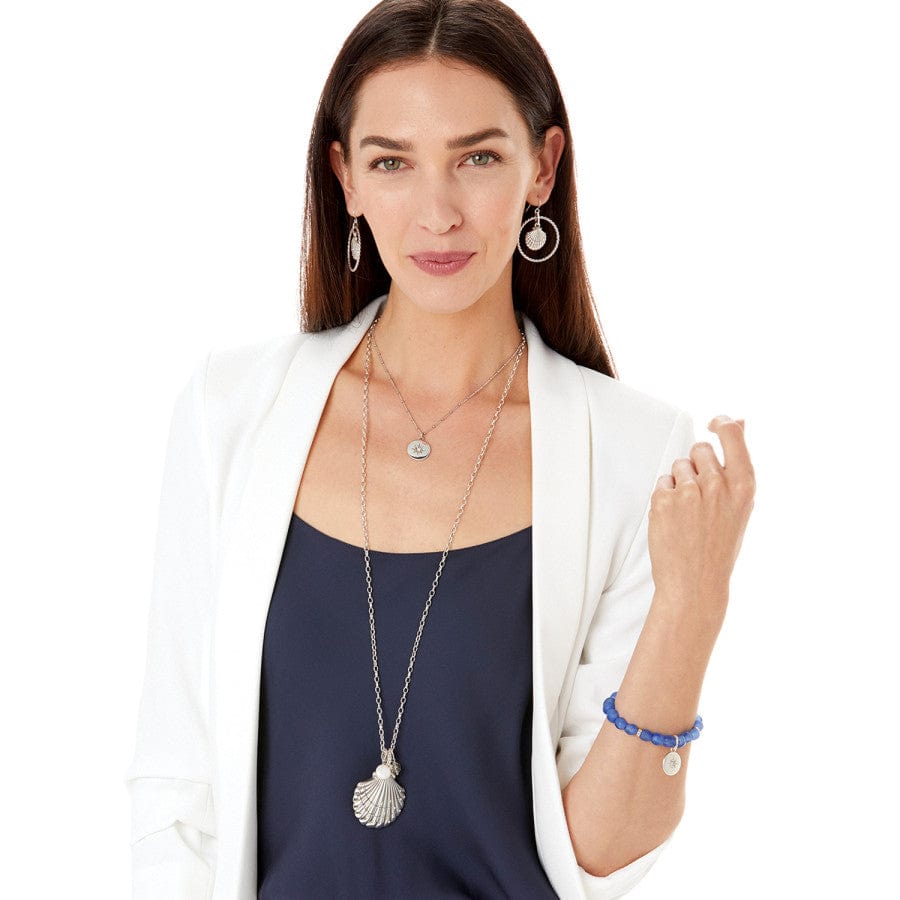  Sea Shore Compass Stretch Bracelet