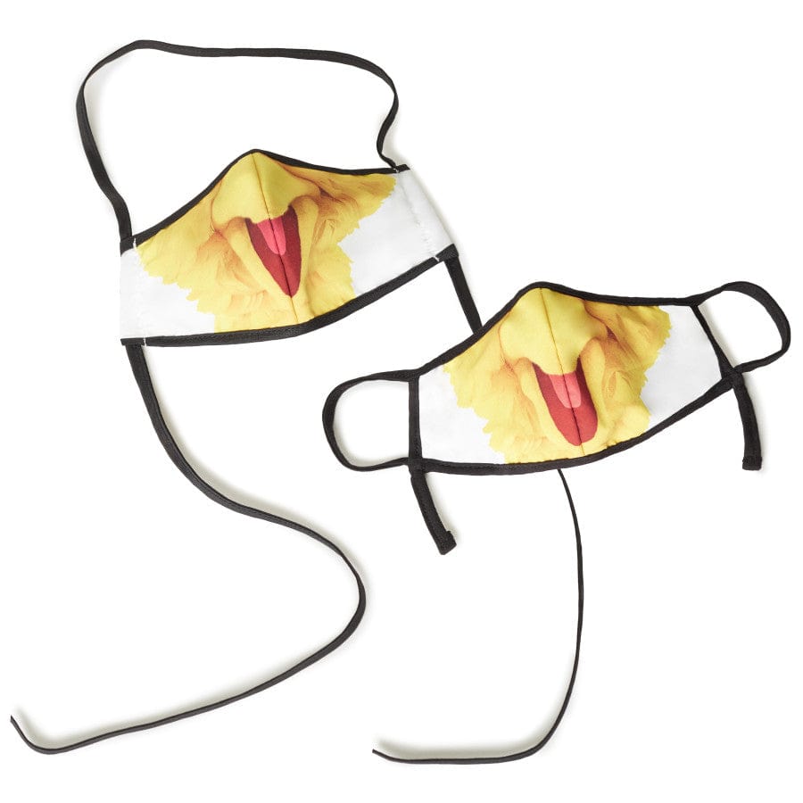  Sesame Street Big Bird Adult/Child Face Mask (2 Pack)