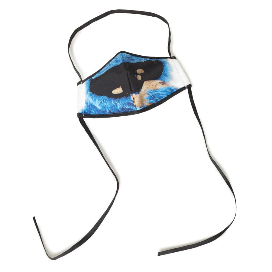  Sesame Street Cookie Monster Adult Face Mask