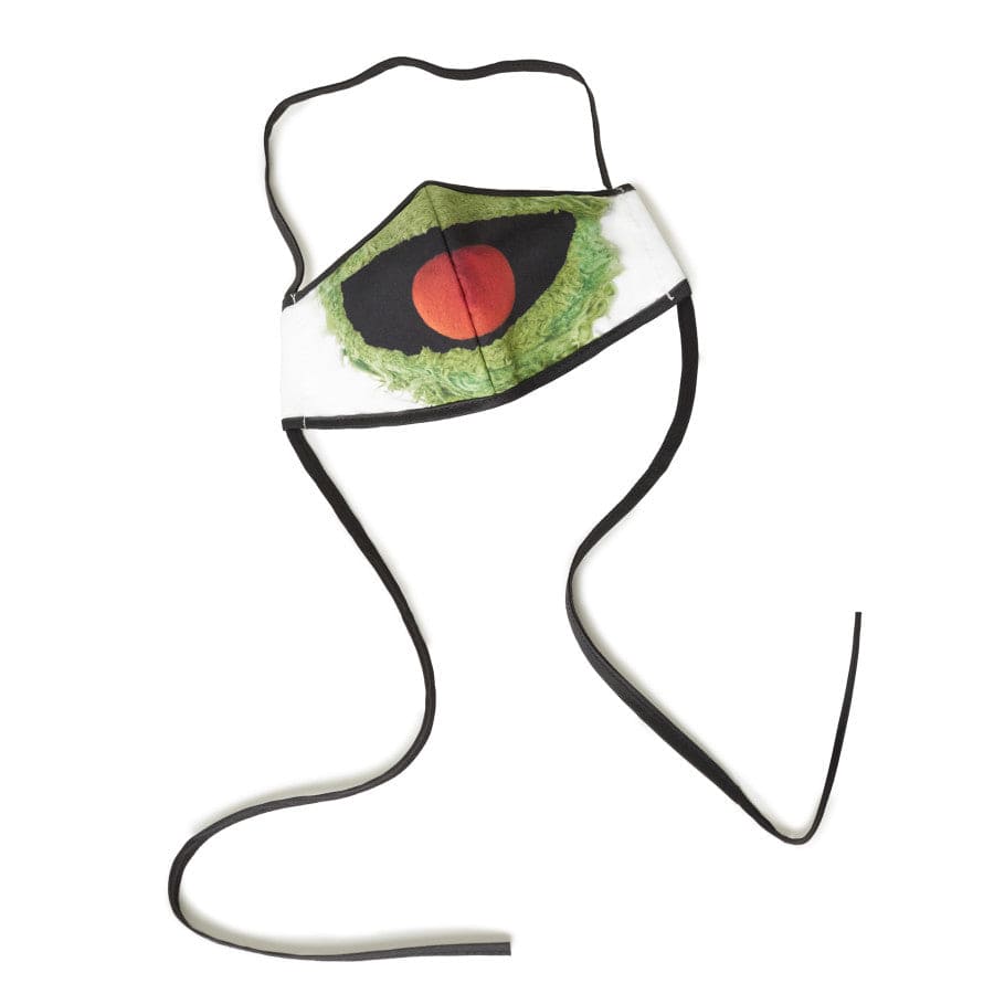  Sesame Street Oscar The Grouch Adult Face Mask