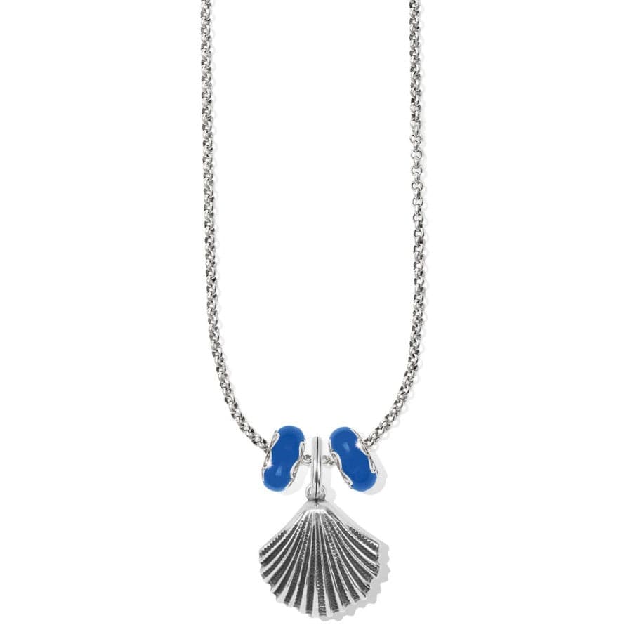  Silver Shell Charm Necklace