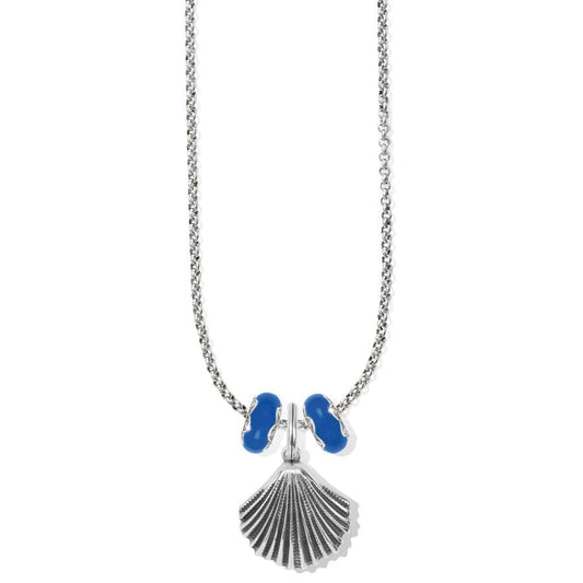  Silver Shell Charm Necklace