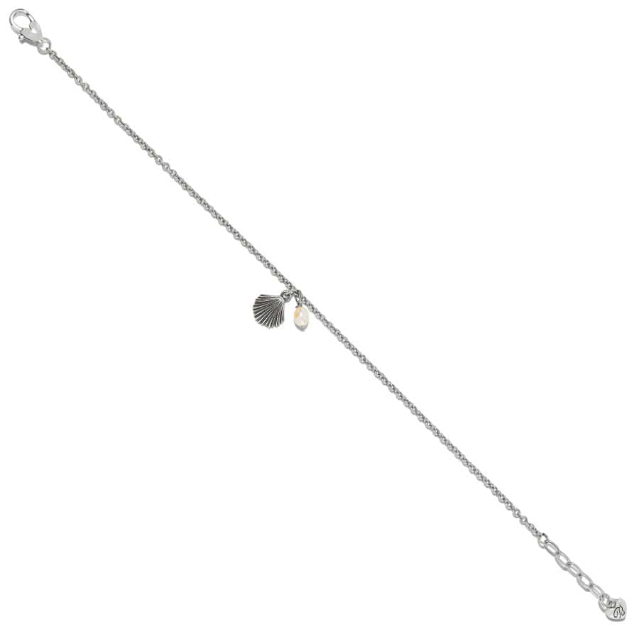  Silver Shells Anklet
