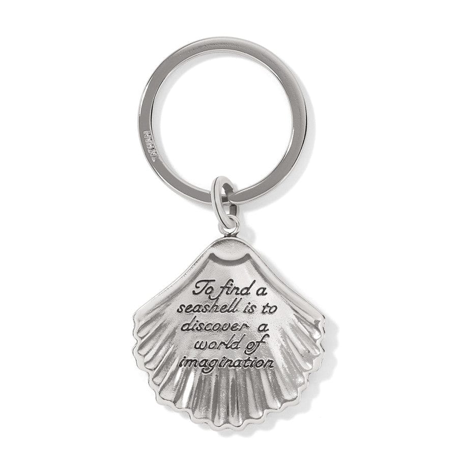  Silver Shells Key Fob