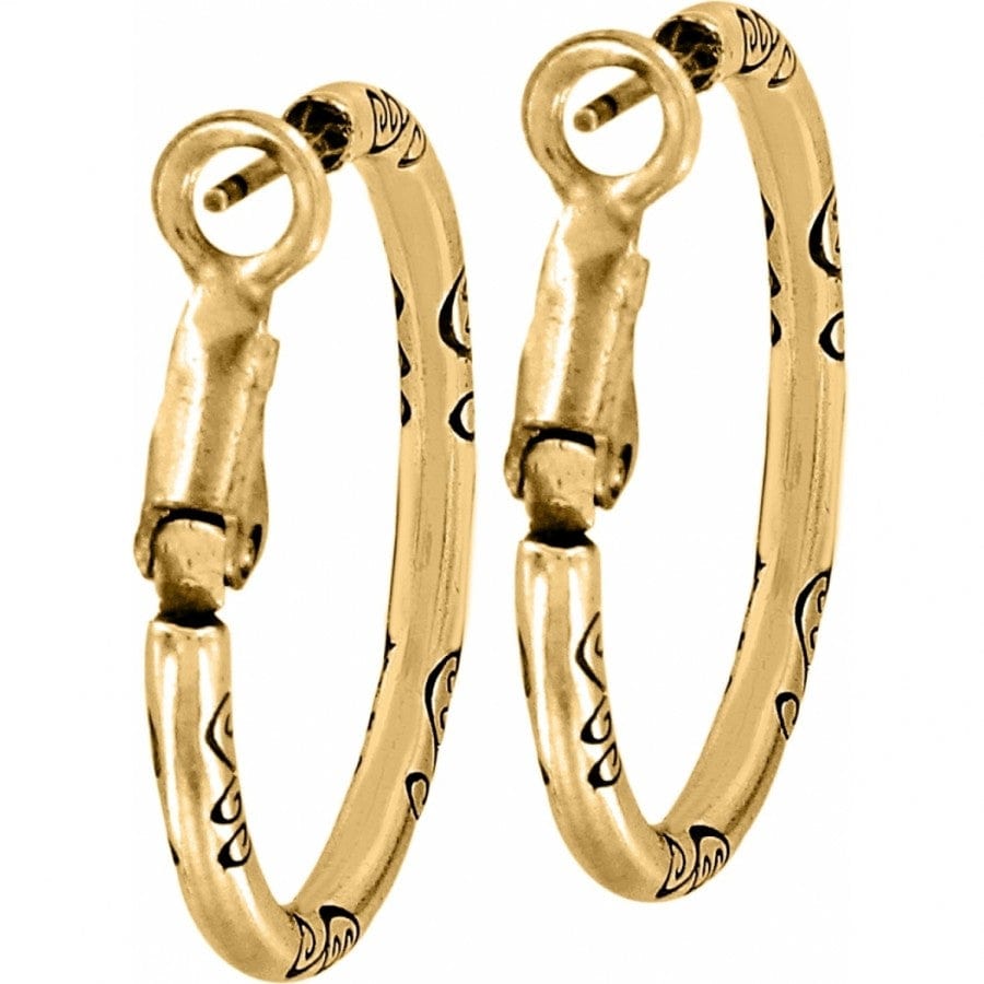  Small Hoop Charm Earrings