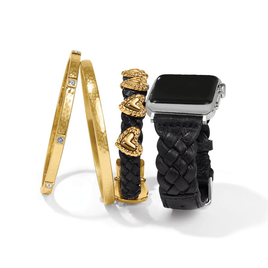  Sutton Braided Leather Watch Band