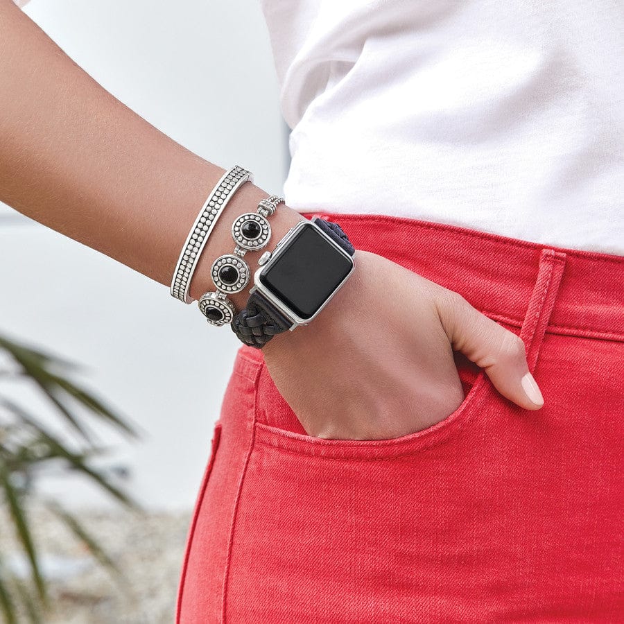  Sutton Braided Leather Watch Band