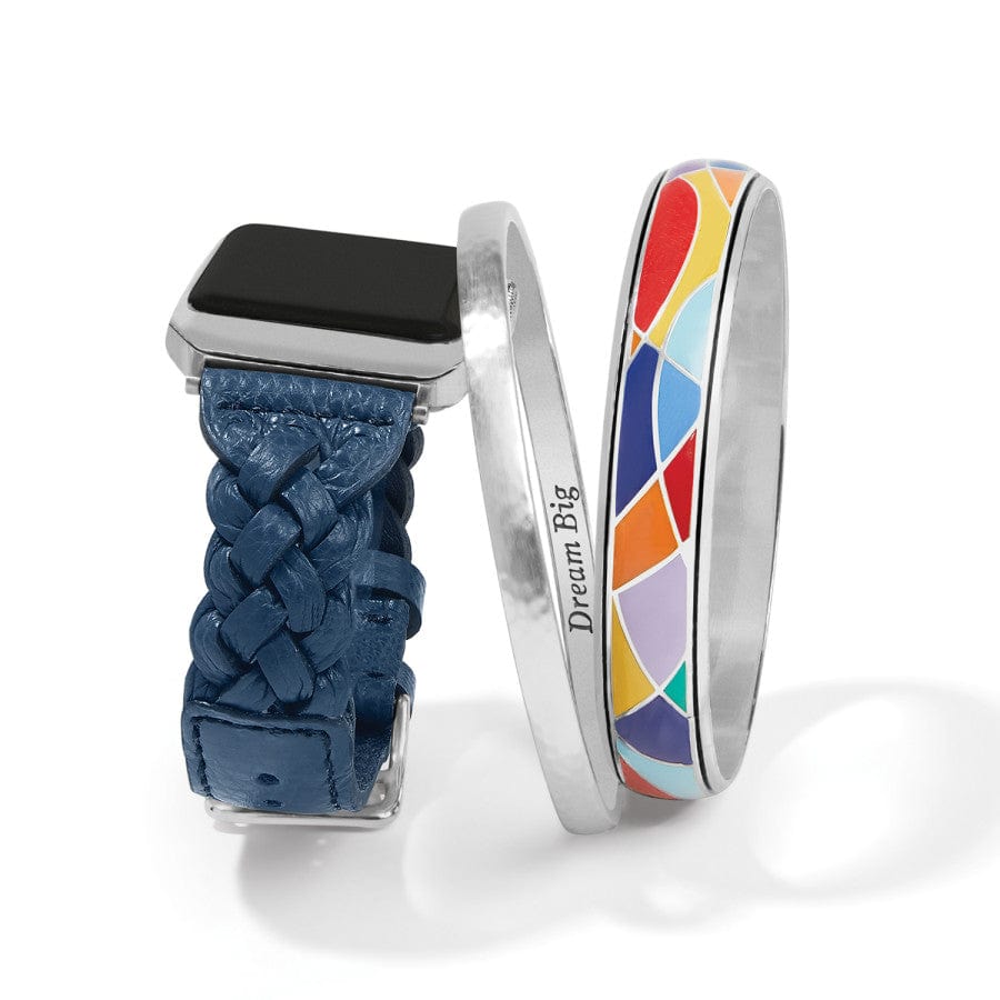  Sutton Braided Leather Watch Band