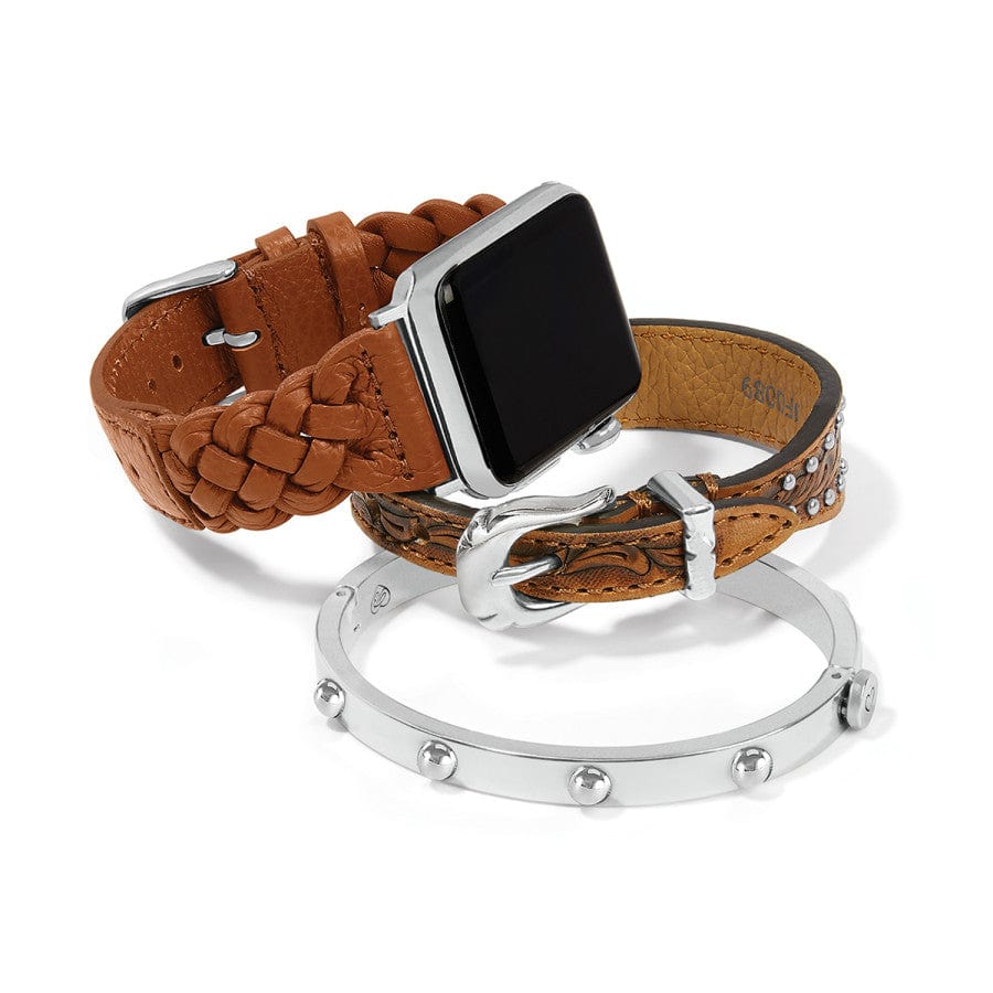  Sutton Braided Leather Watch Band