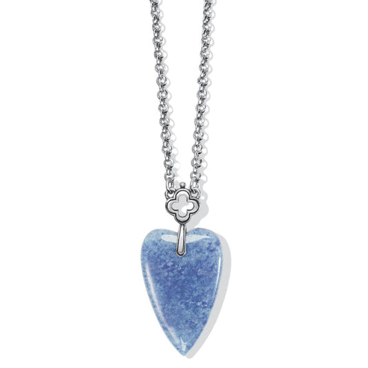  Toledo With Love Blue Quartz Necklace