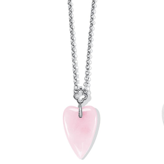  Toledo With Love Rose Quartz Necklace