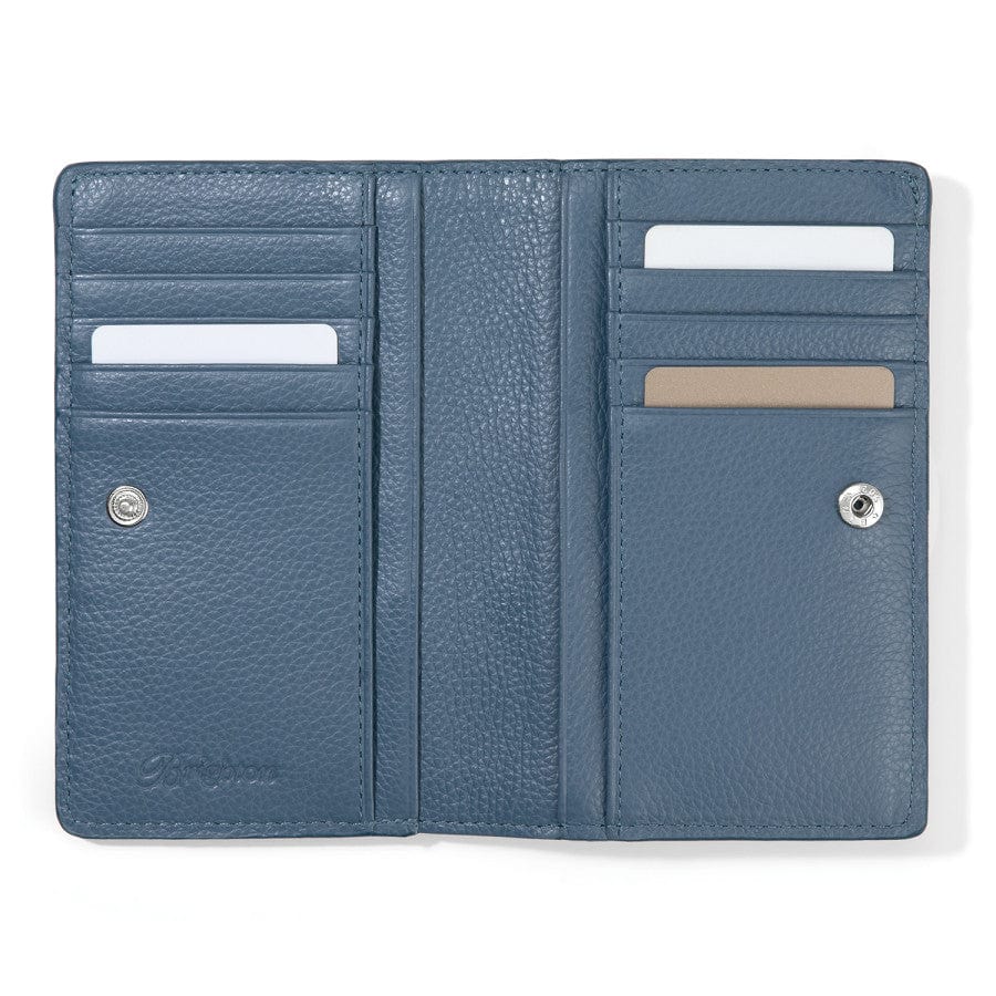  Trellis Blooms Medium Folio Wallet