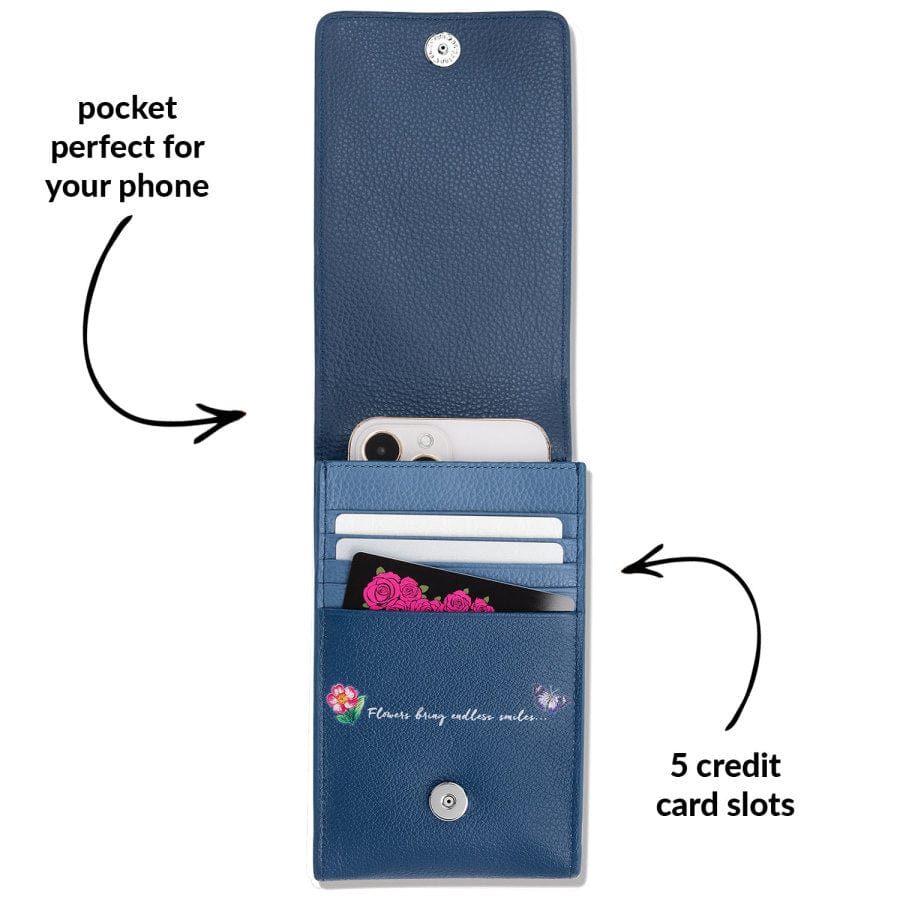  Trellis Blooms Phone Organizer