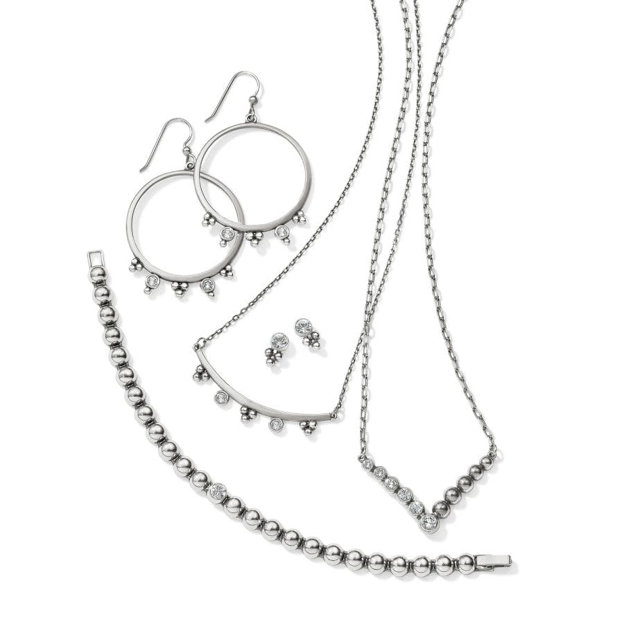  Twinkle Granulation Round French Wire Earrings