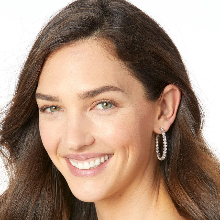  Twinkle Splendor Medium Hoop Earrings