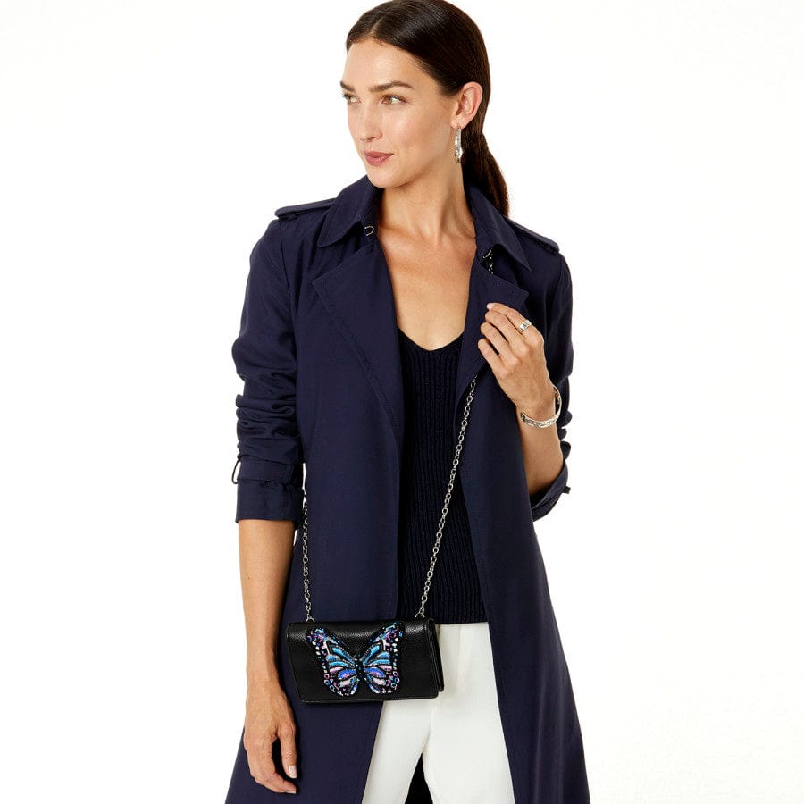  Wild Garden Beaded Clutch Wallet