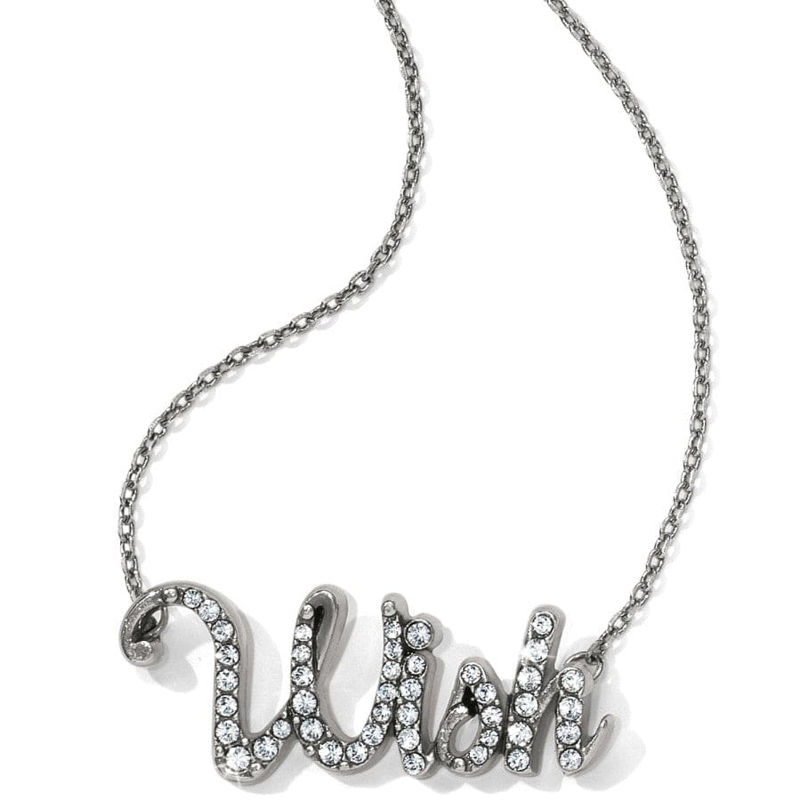  Wish Script Necklace