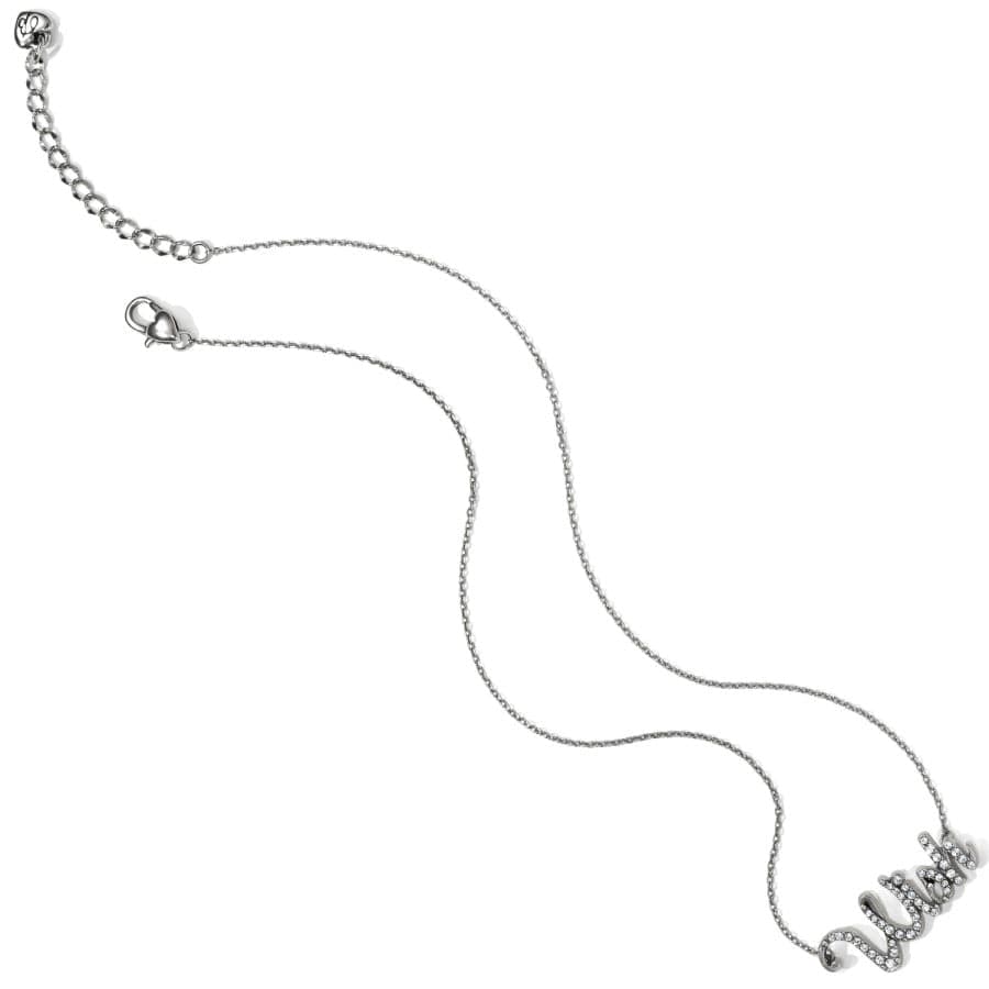  Wish Script Necklace